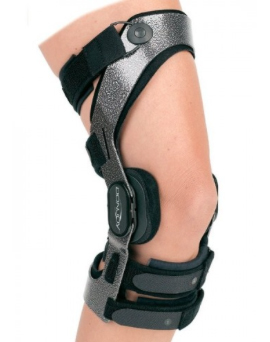 LEFT foot-Adjustable orthopedic KAFO Knee Ankle Foot Support Brace