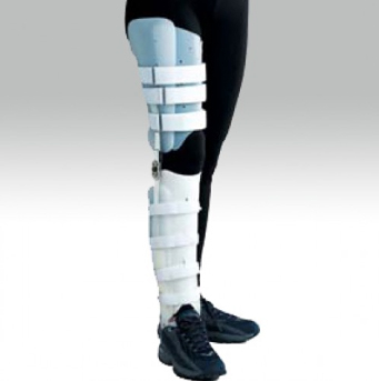 Adjustable orthopedic KAFO Knee Ankle Foot Support Brace Universal-unisex